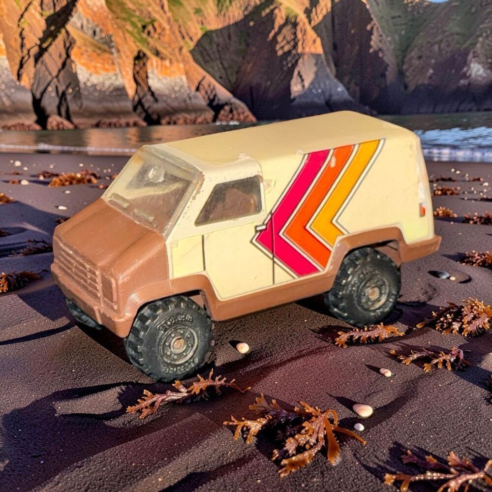 Vintage 1970s Tonka Full Size Van Pressed Steel Made in Mexico
